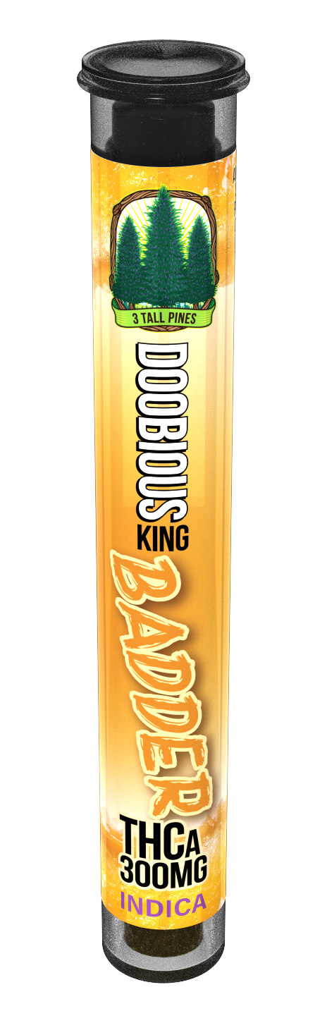 THCA Pre Roll - Doobious King Badder - 300mg