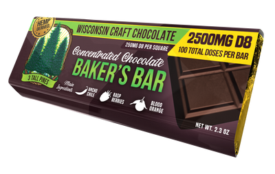 Bakers Bar - Delta 8 Chocolate Bar