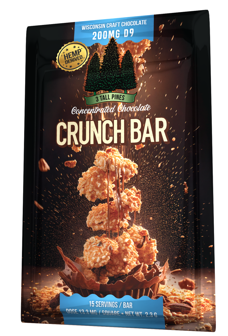 Milk Chocolate Crunch - Delta 9 Chocolate Bar