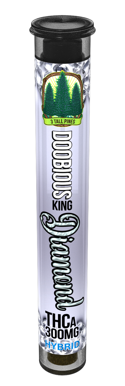 THCA Pre Roll - Doobious King Diamond - 300mg