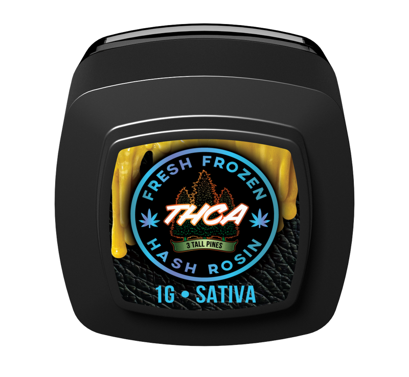 THCA Hash Rosin Badder - Fresh Frozen Concentrate 1g Sativa