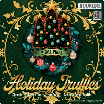 Delta 9 Holiday Truffles - 25mg