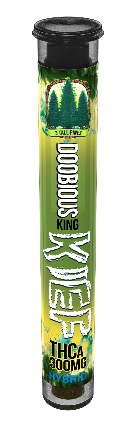 THCA Pre Roll - Doobious King Dust - 300mg