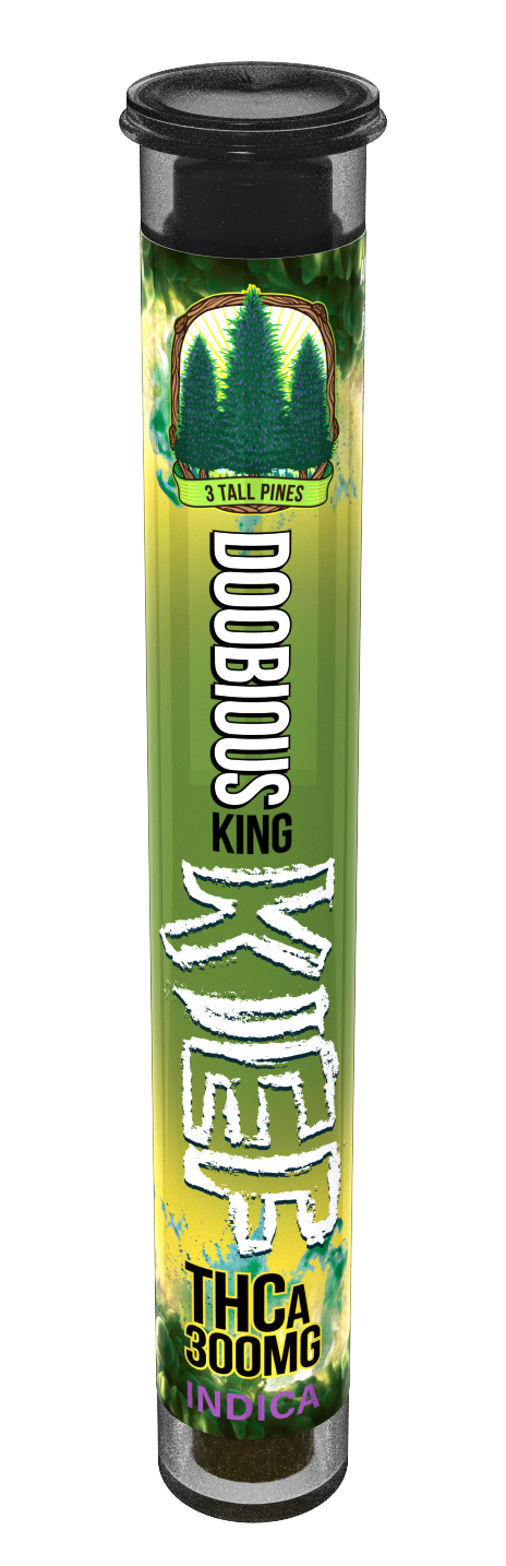 THCA Pre Roll - Doobious King Dust - 300mg
