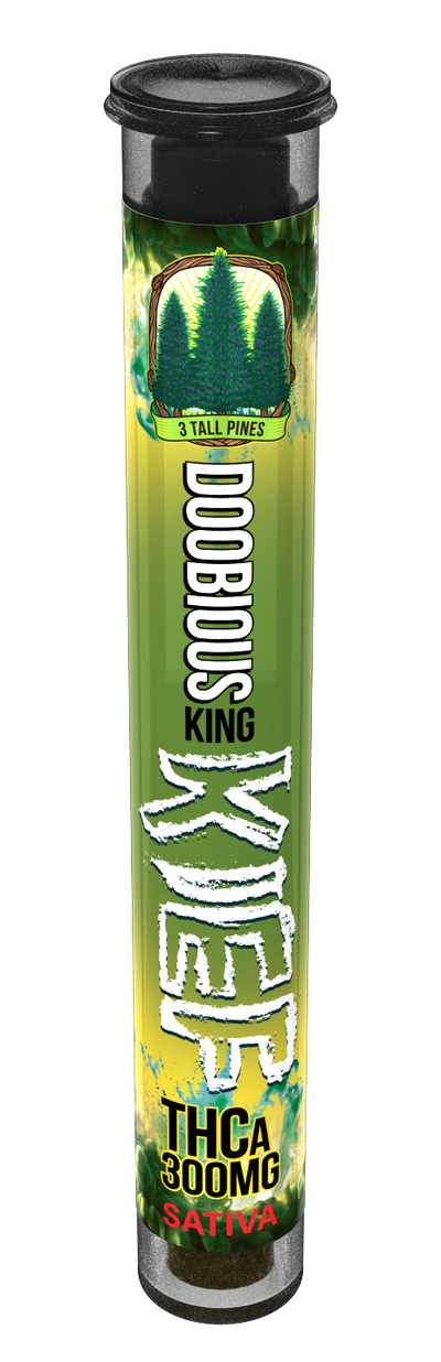 THCA Pre Roll - Doobious King Dust - 300mg