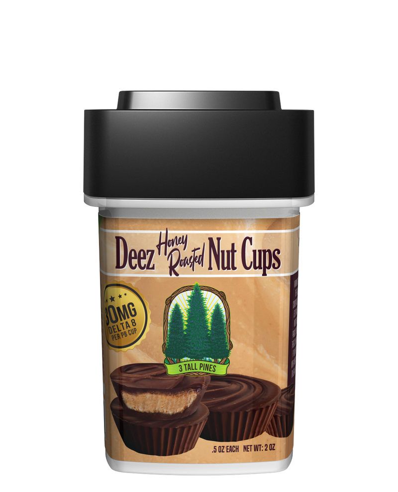 Peanut Butter Cups - Delta 8 Edibles 3 Tall Pines Wholesale
