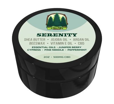 Serenity - CBD Salve Topicals 3 Tall Pines Wholesale