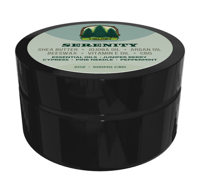 Serenity - CBD Salve Topicals 3 Tall Pines Wholesale
