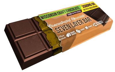 7 Layer - Delta 8 Chocolate Bar