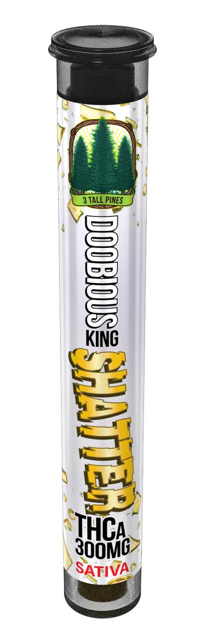 THCA Pre Roll - Doobious King Shatter - 300mg