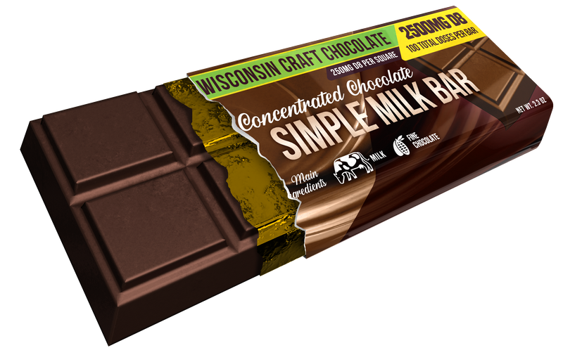 Simple Milk - Delta 8 Chocolate Bar