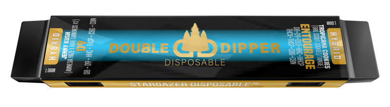 Tropicana Cookies / Jenny Kush - Entourage/Delta 9 - Stargazer Double Dipper Disposable Vape