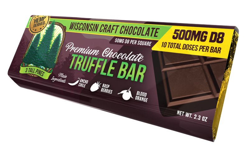 Truffle Bar - Delta 8 Chocolate Bar