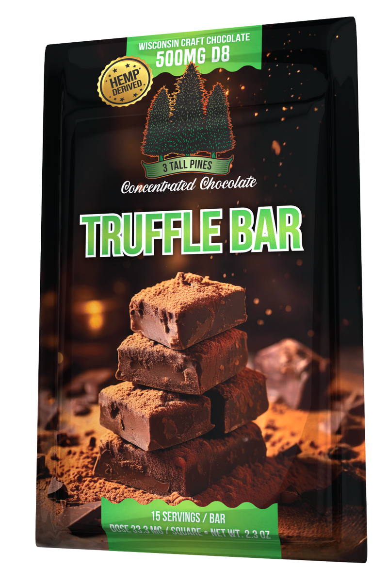 Truffle Bar - Delta 8 Chocolate Bar