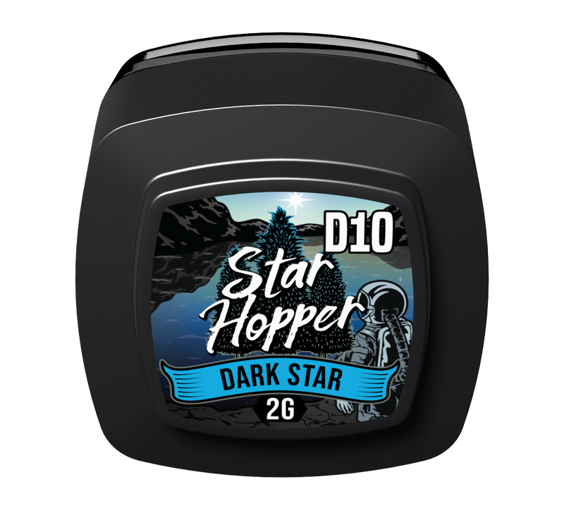 Star Hopper 2g Distillate Dish - Delta 10 Darkstar (Indica)