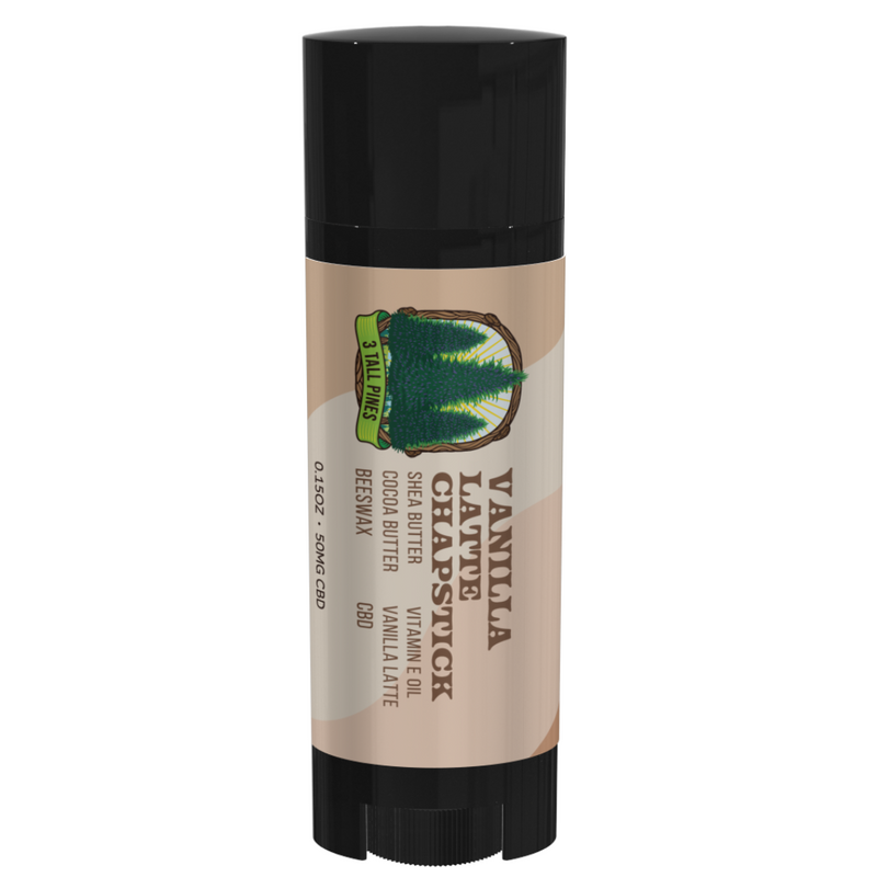 Vanilla Latte CBD Chapstick - 50mg