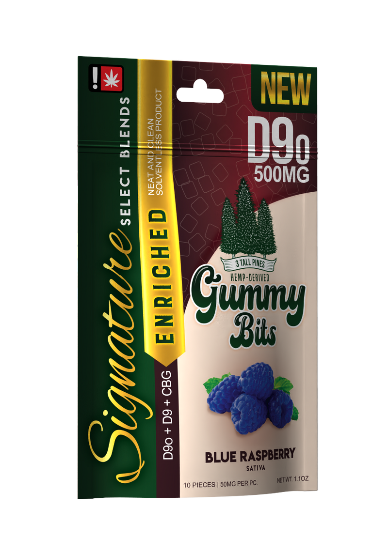 Blue Raspberry - Signature D9o Gummies