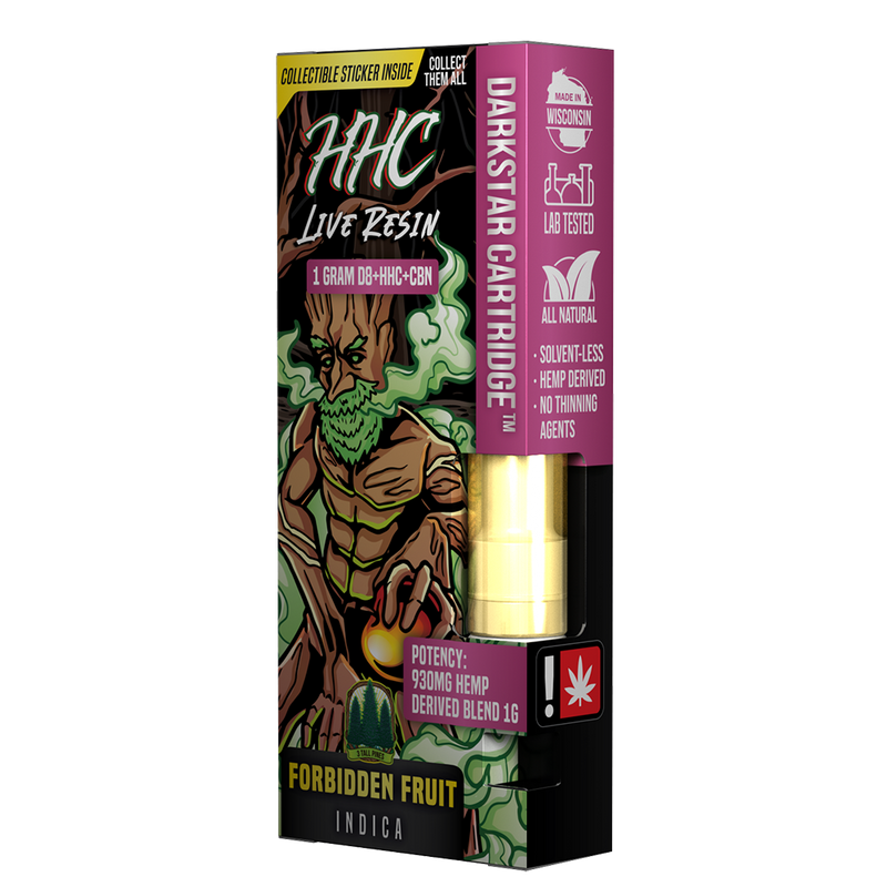 HHC - Darkstar 1g Vape Cartridges (Indica)