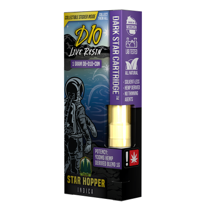 Delta 10 - Darkstar 1g Vape Cartridge (Indica)