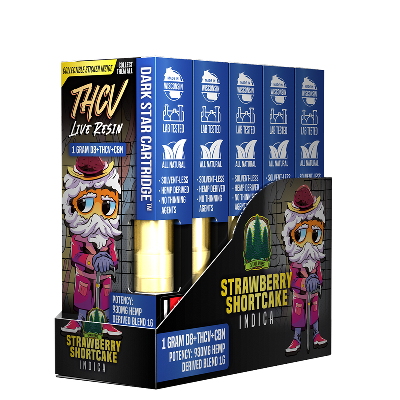 THCv - Darkstar 1g Vape Cartridge (Indica)