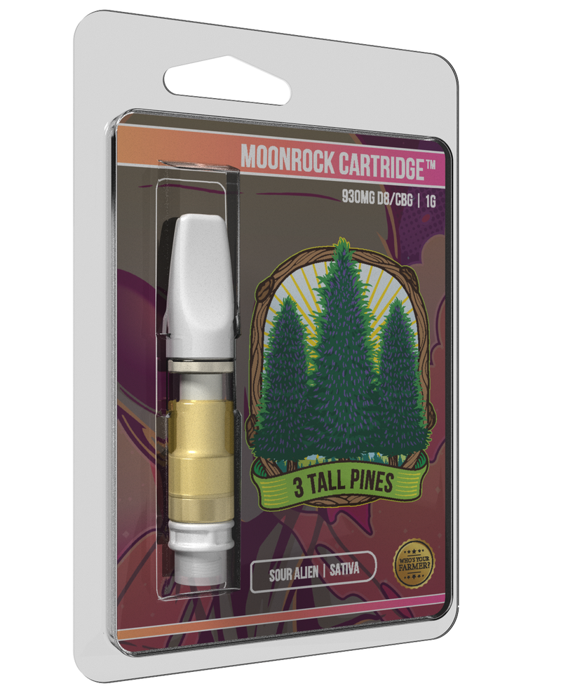 Delta 8 - Moonrock 1g Cartridges (Sativa) Delta 8 3 Tall Pines Wholesale