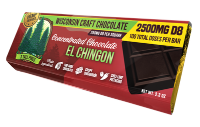 El Chingon - Delta 8 Chocolate Bar