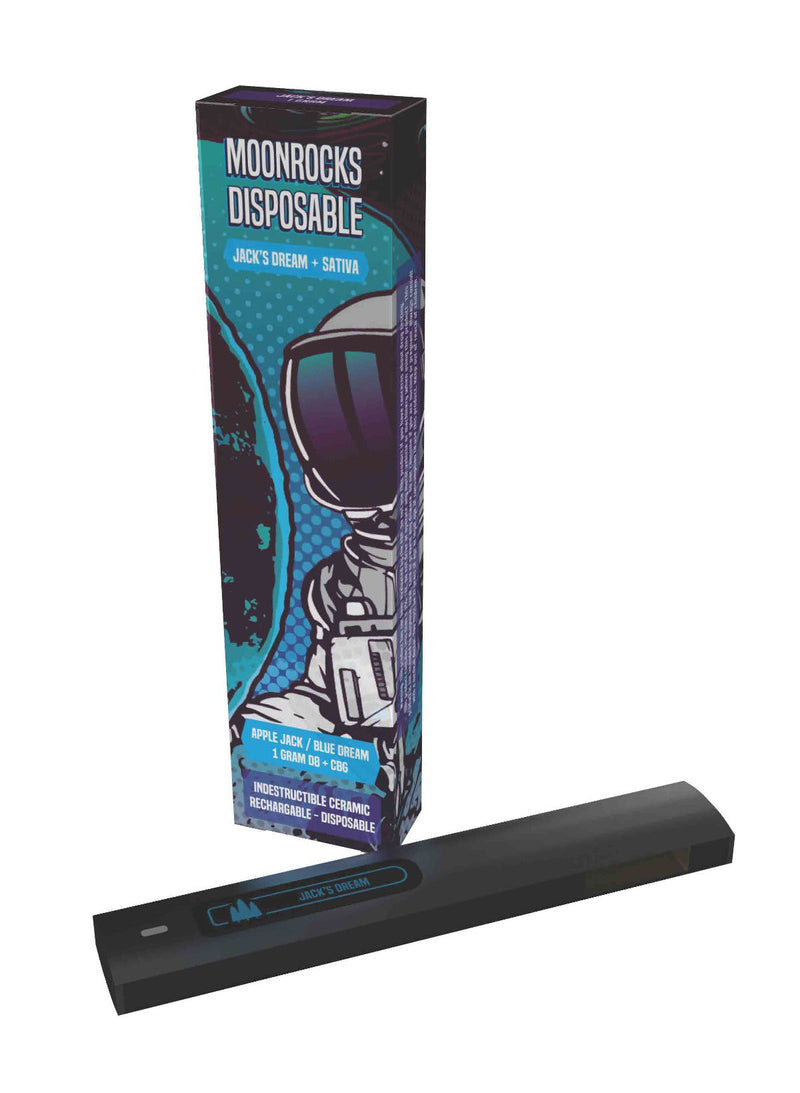 Delta 8 - Moonrock 1g Disposable Vape (Sativa) - 3 Tall Pines Wholesale Delta 8 - Moonrock 1g Disposable Vape (Sativa) - 3 Tall Pines Wholesale