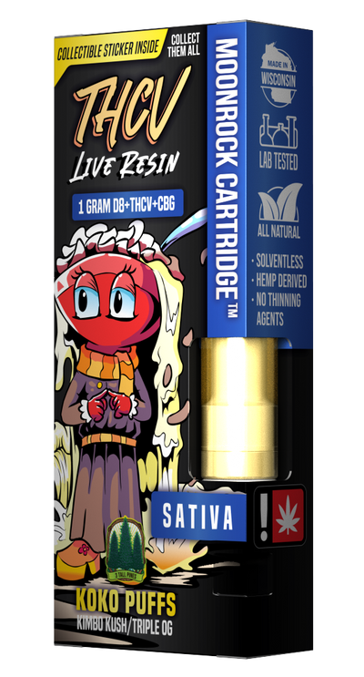 THCv - Moonrock 1g Vape Cartridge (Sativa)
