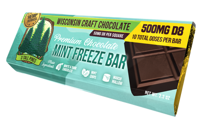Mint Freeze - Delta 8 Chocolate Bar