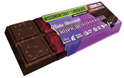 Tropical Toffee - D9o Chocolate Bar