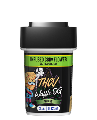 THCv - Infused CBDv Flower - Waffle OG (Hybrid)