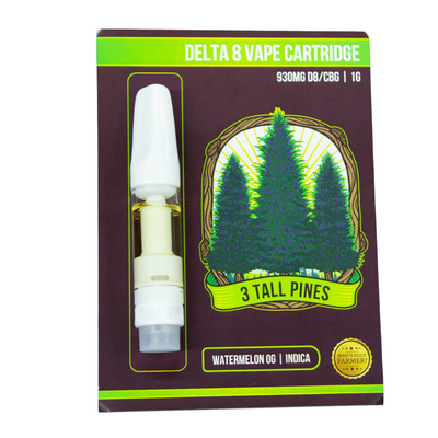Delta-8 - 1 Gram Vape Cartridges